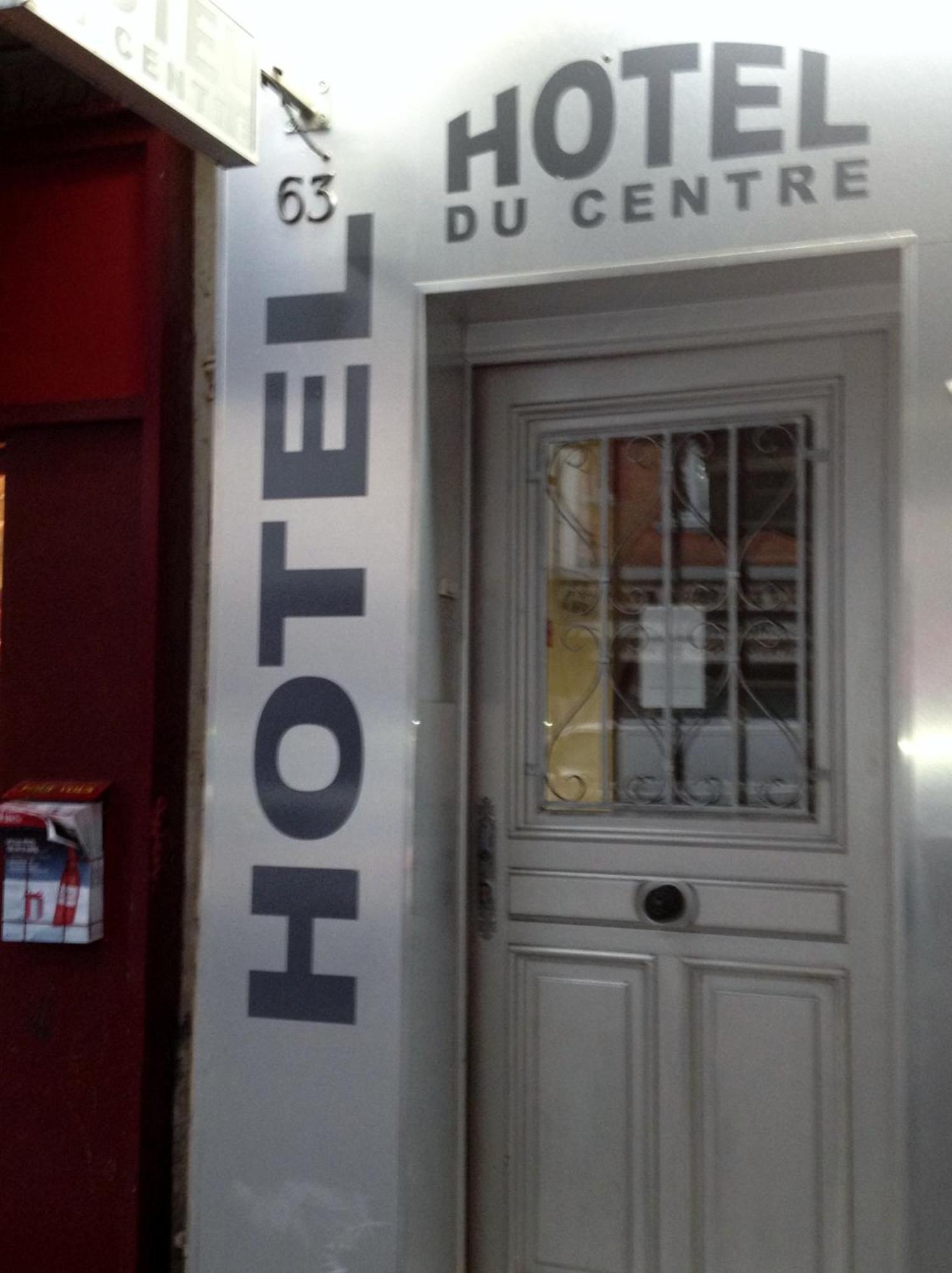 פריז Hotel Du Centre מראה חיצוני תמונה